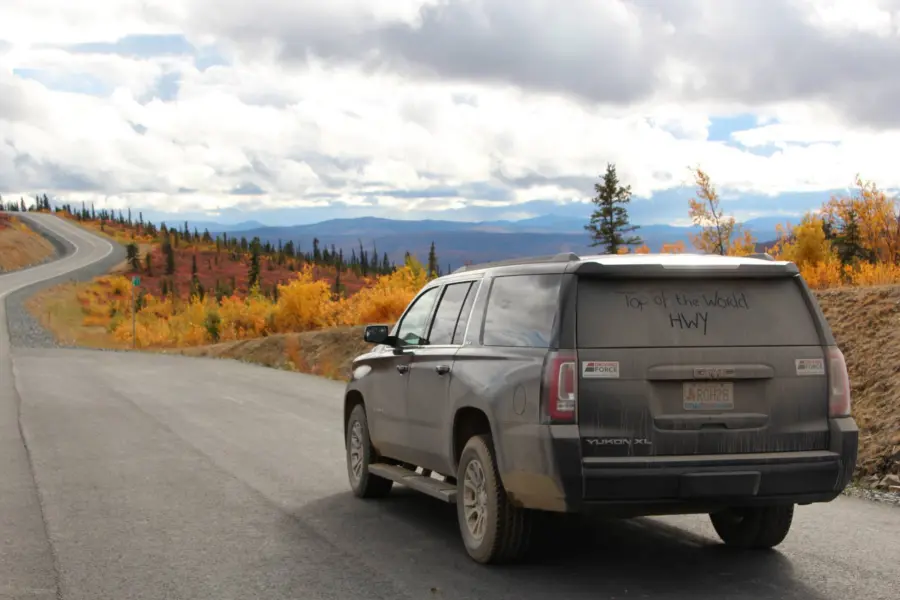 Yukon Top of the World Hwy