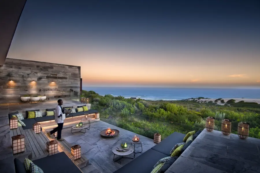 Morukuru Beach Lodge firepit with a view 3