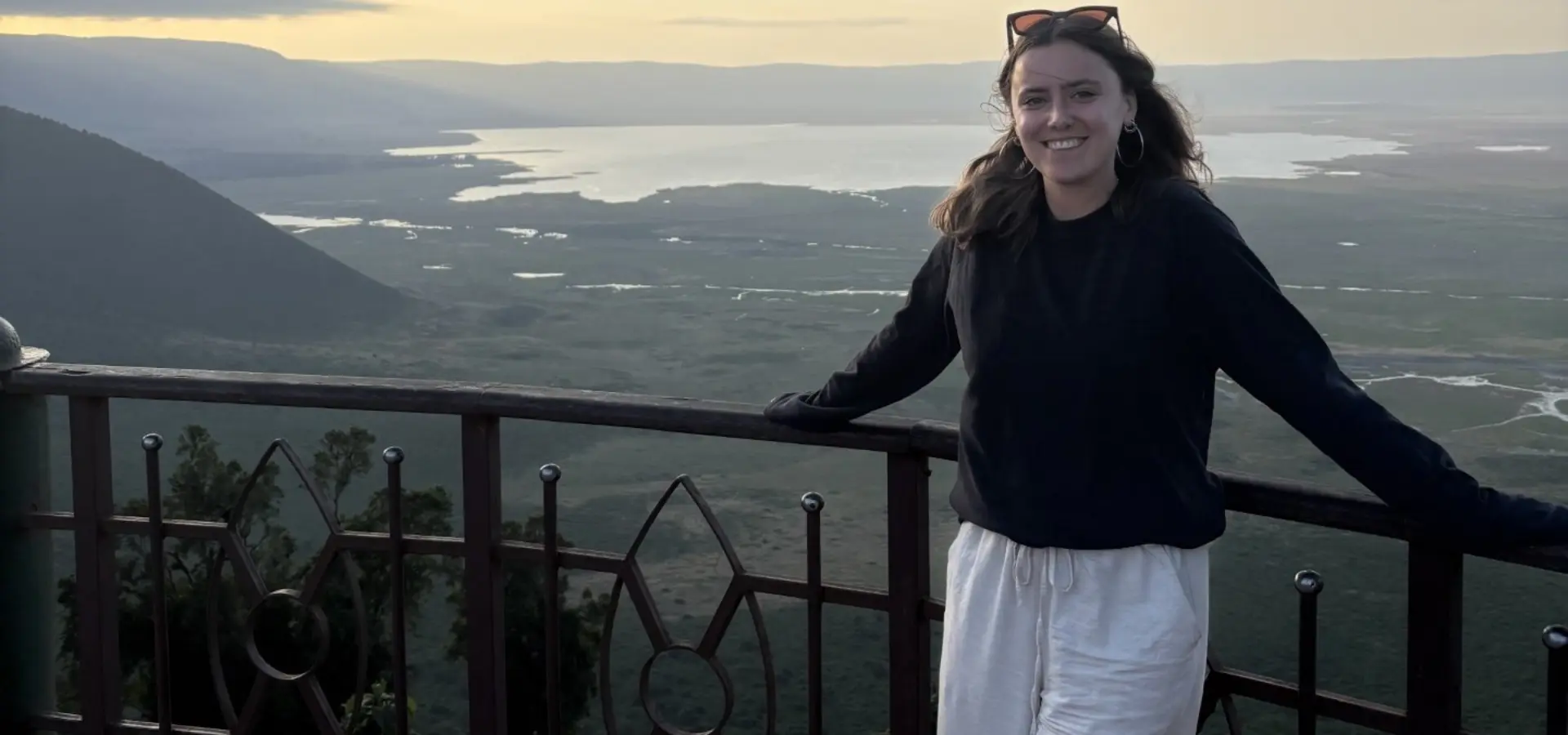 Avila Reizen Tanzania panorama view Ngorongoro Blog Rosalie