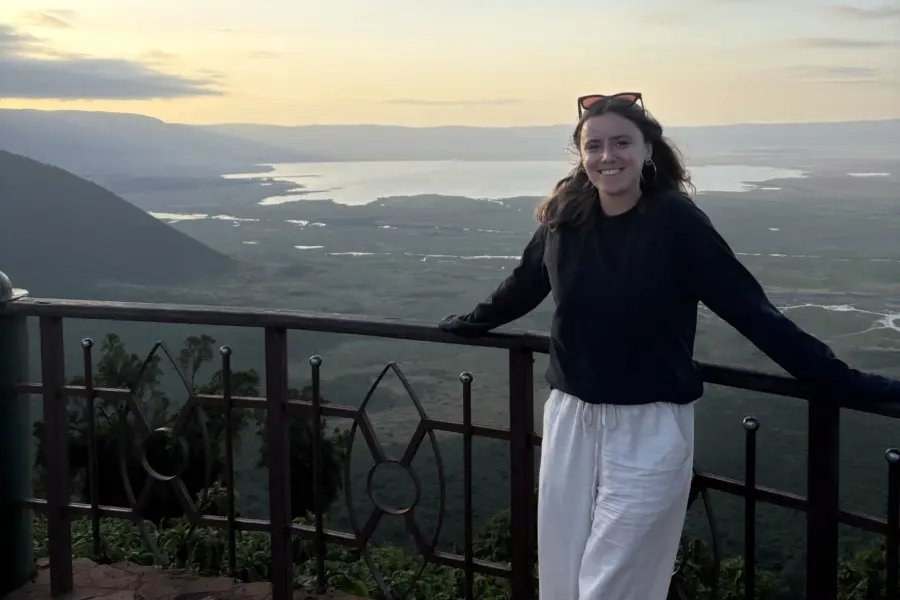 Avila Reizen Tanzania panorama view Ngorongoro Blog Rosalie