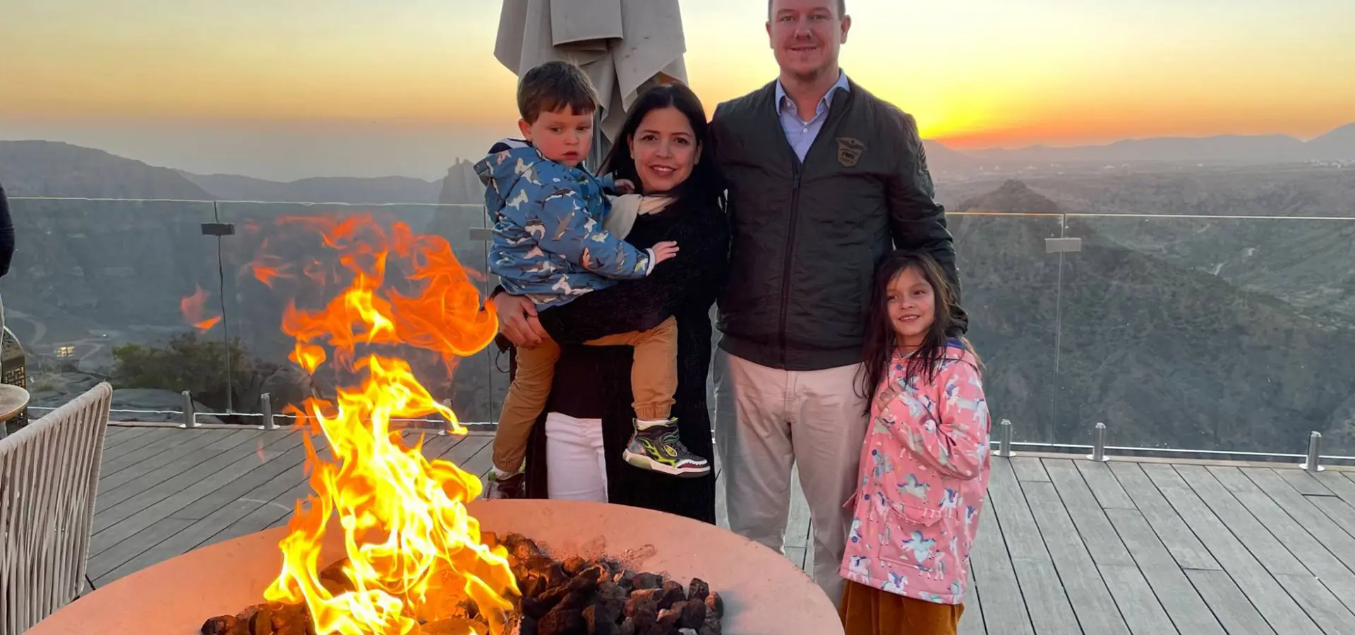 Avila Reizen Interesse Tim gezin in Oman
