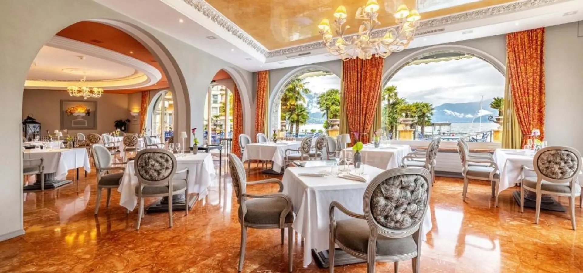 Avila Reizen Zwitserland Ticino Eden Roc Hotel restaurant