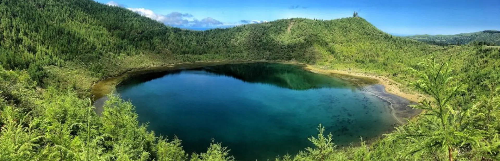 Azoren crater lake