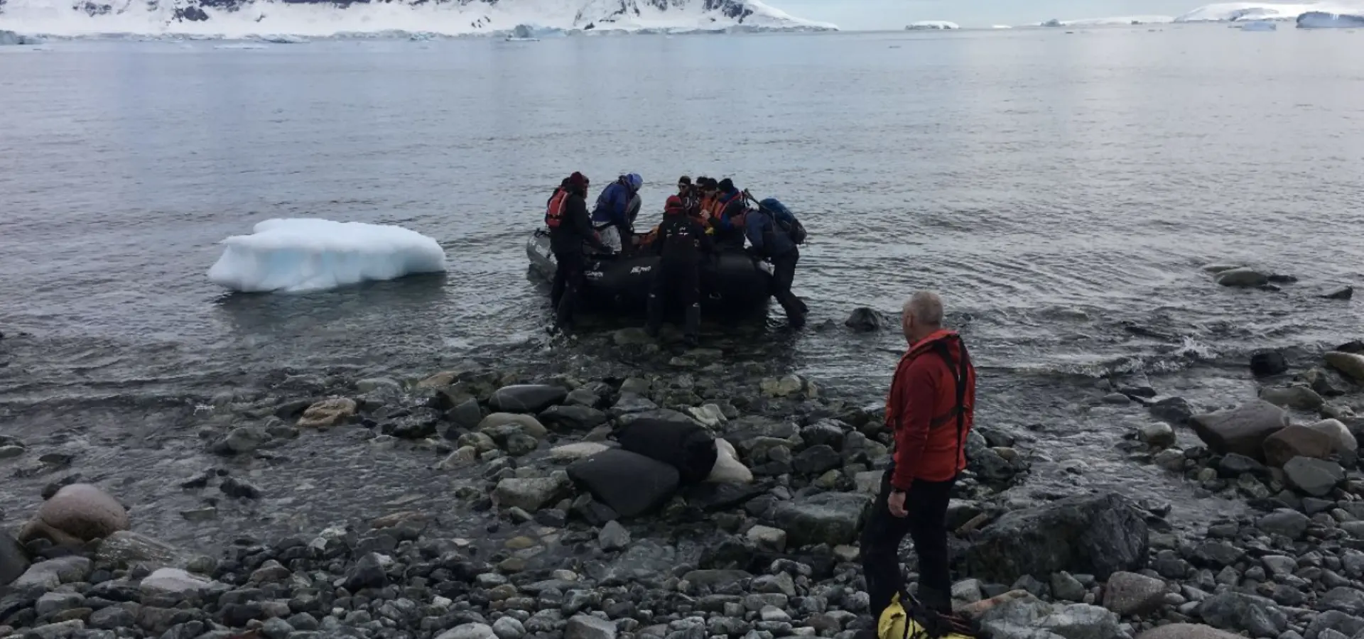 Vincent van Mens en Rita Viel Antarctica 6