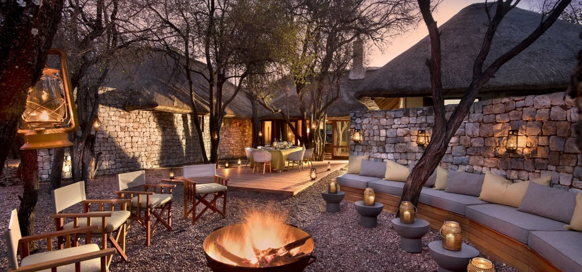 Morukuru River House Courtyard 1