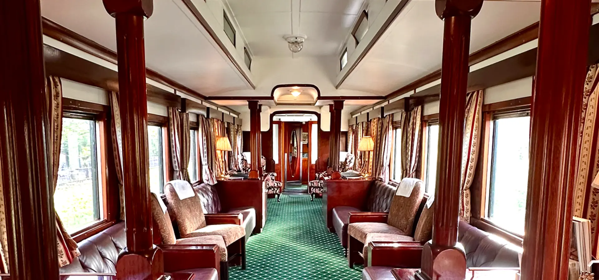 Avila Reizen Rovos Rail Annemarie interieur trein