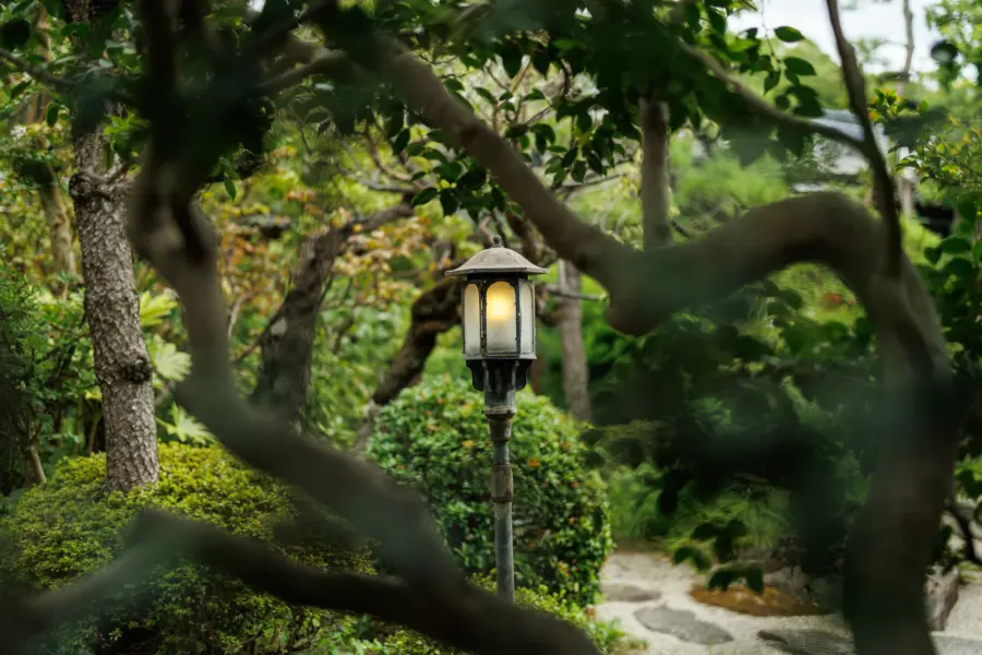 Avila Reizen Ryokan Kurashiki Garden light