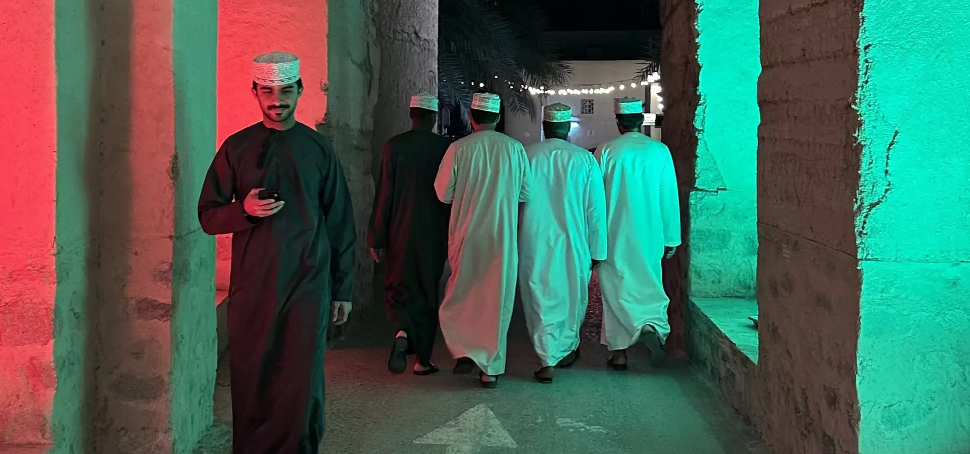 Avila Reizen Oman night scene blog Annemarie