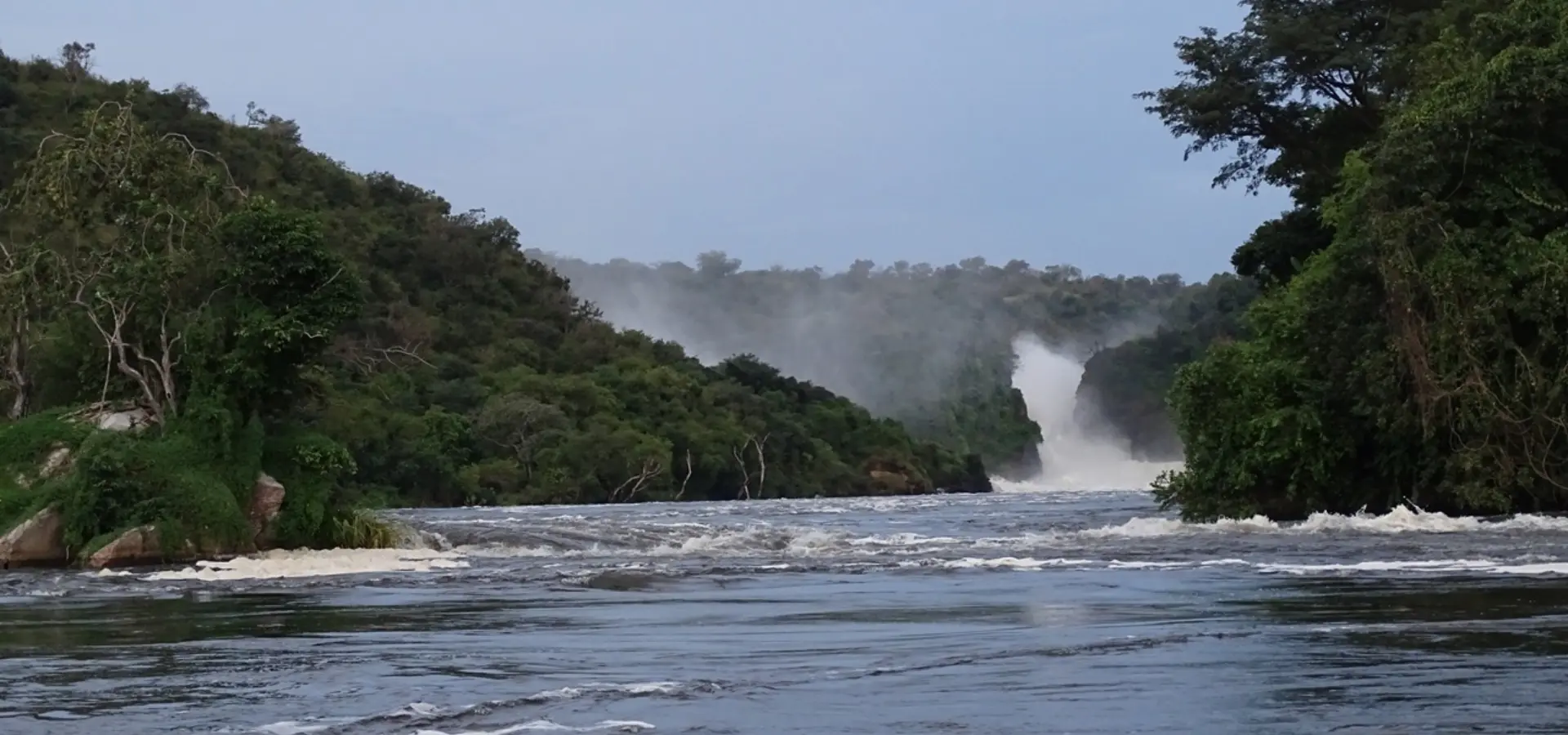 Avila Reizen Oeganda Murchison Falls boot tour waterval
