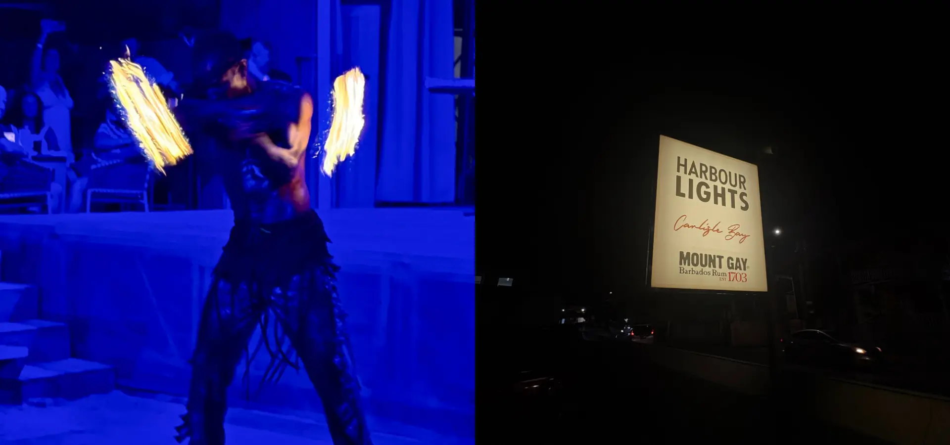 Avila Reizen Barbados Harbour Lights Dinner Show blog Isabel