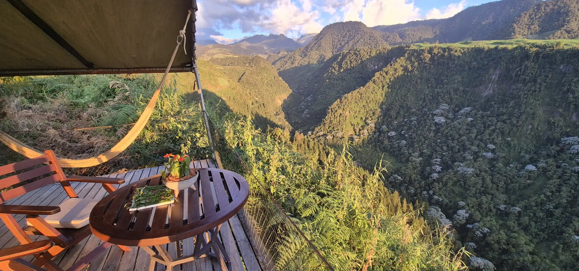 Avila Reizen Colombia Blog Ilse El Nido del Condor Lodge uitzicht
