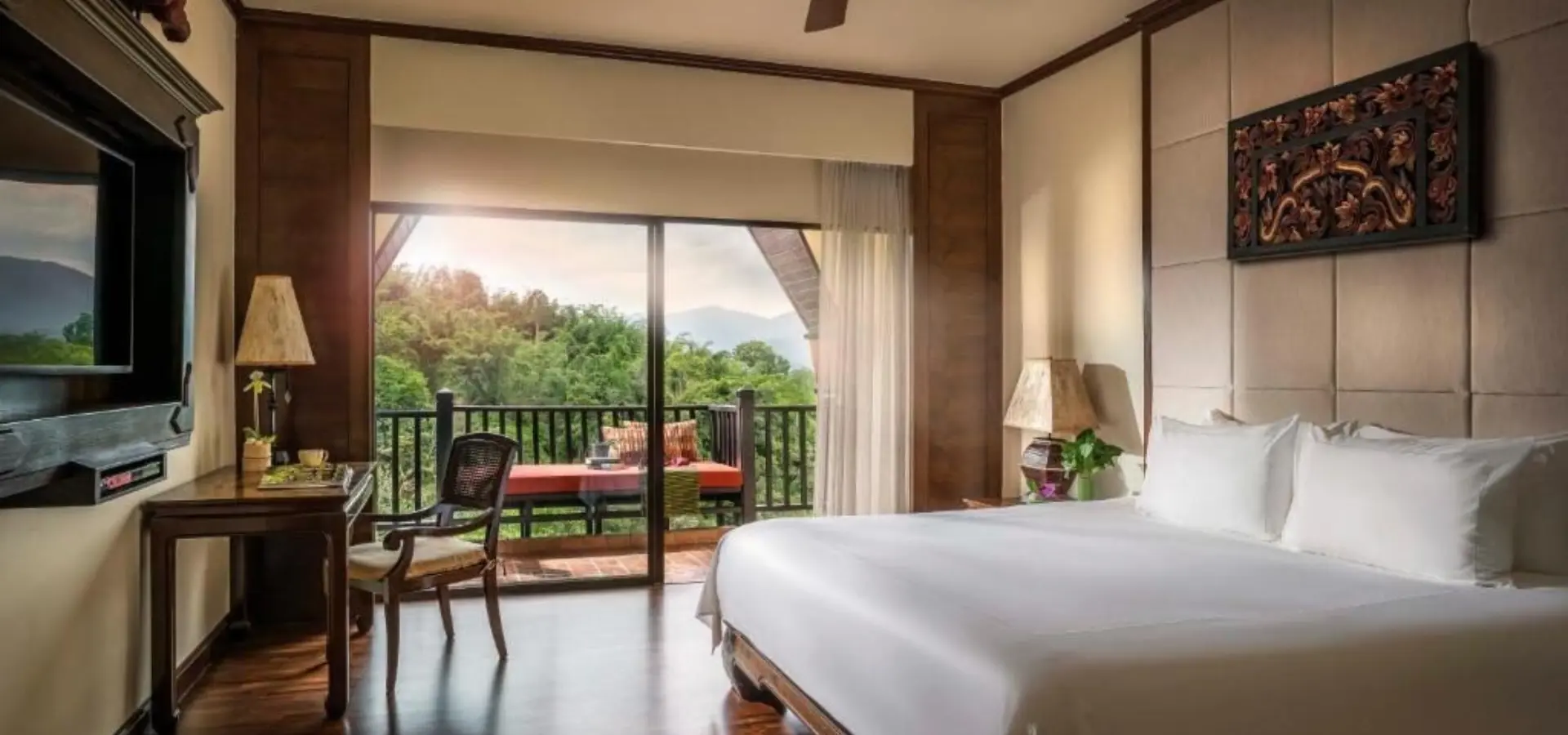 Anantara golden triangle elephant camp resort room