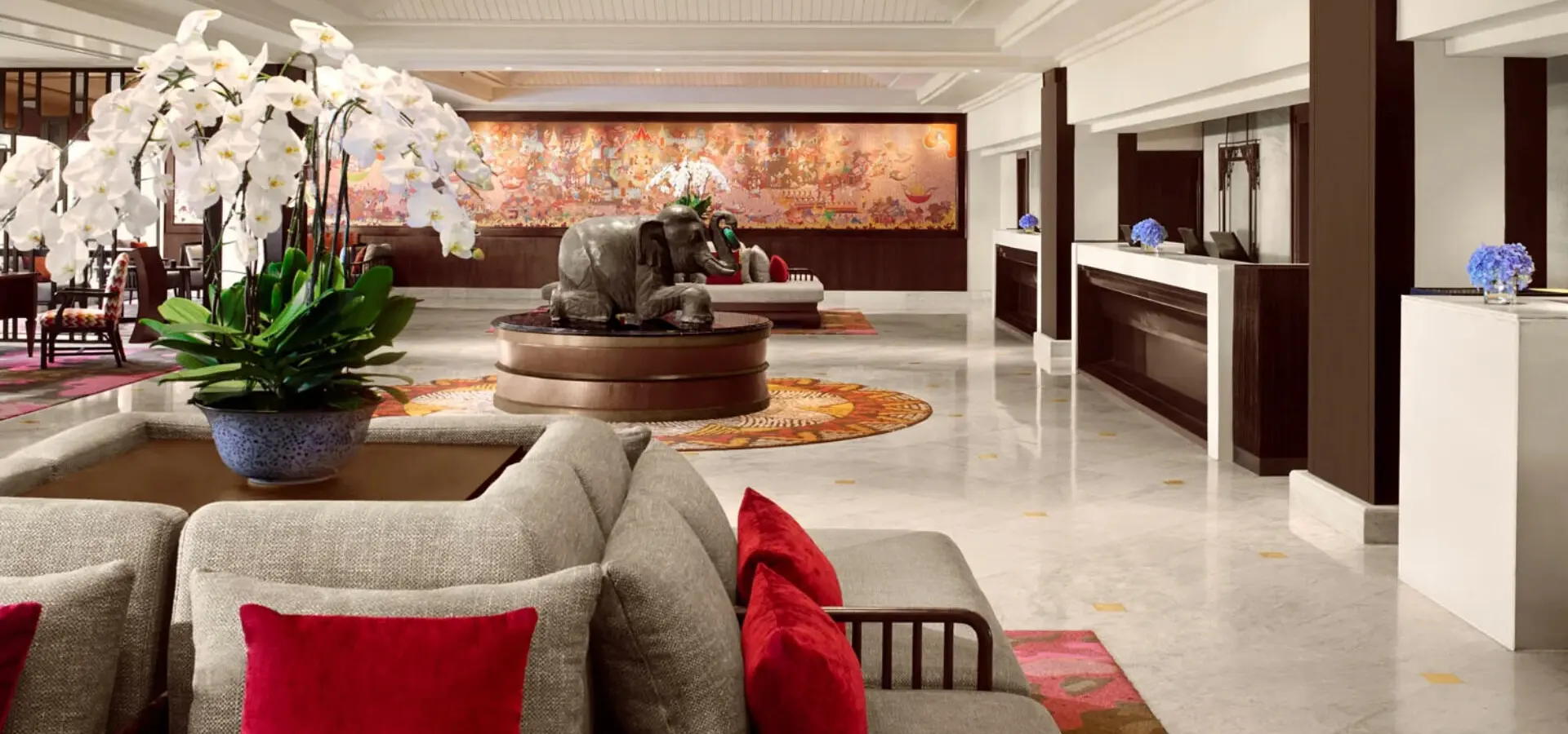 Anantara riverside bangkok reception