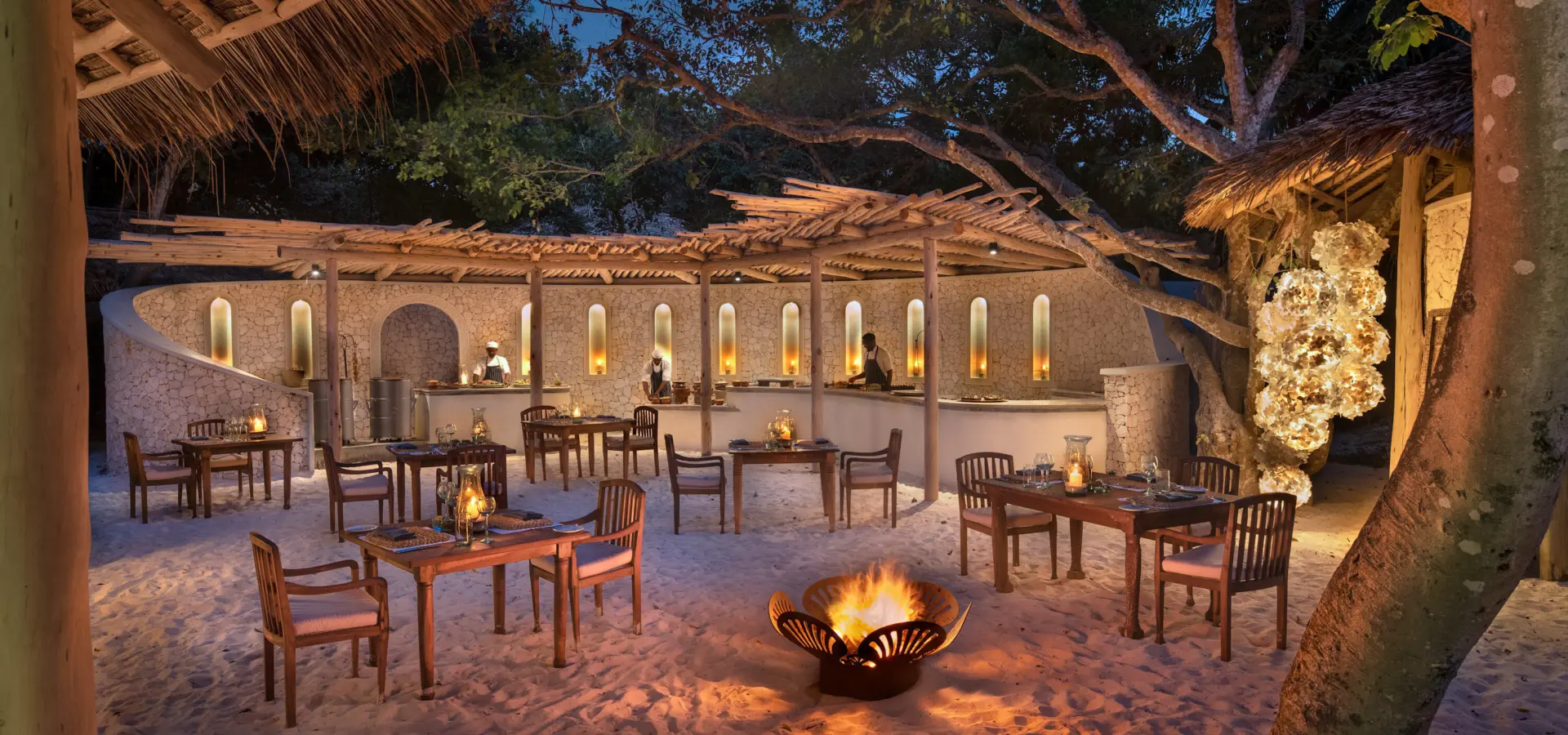 Zanzibar mnemba island dining area 3