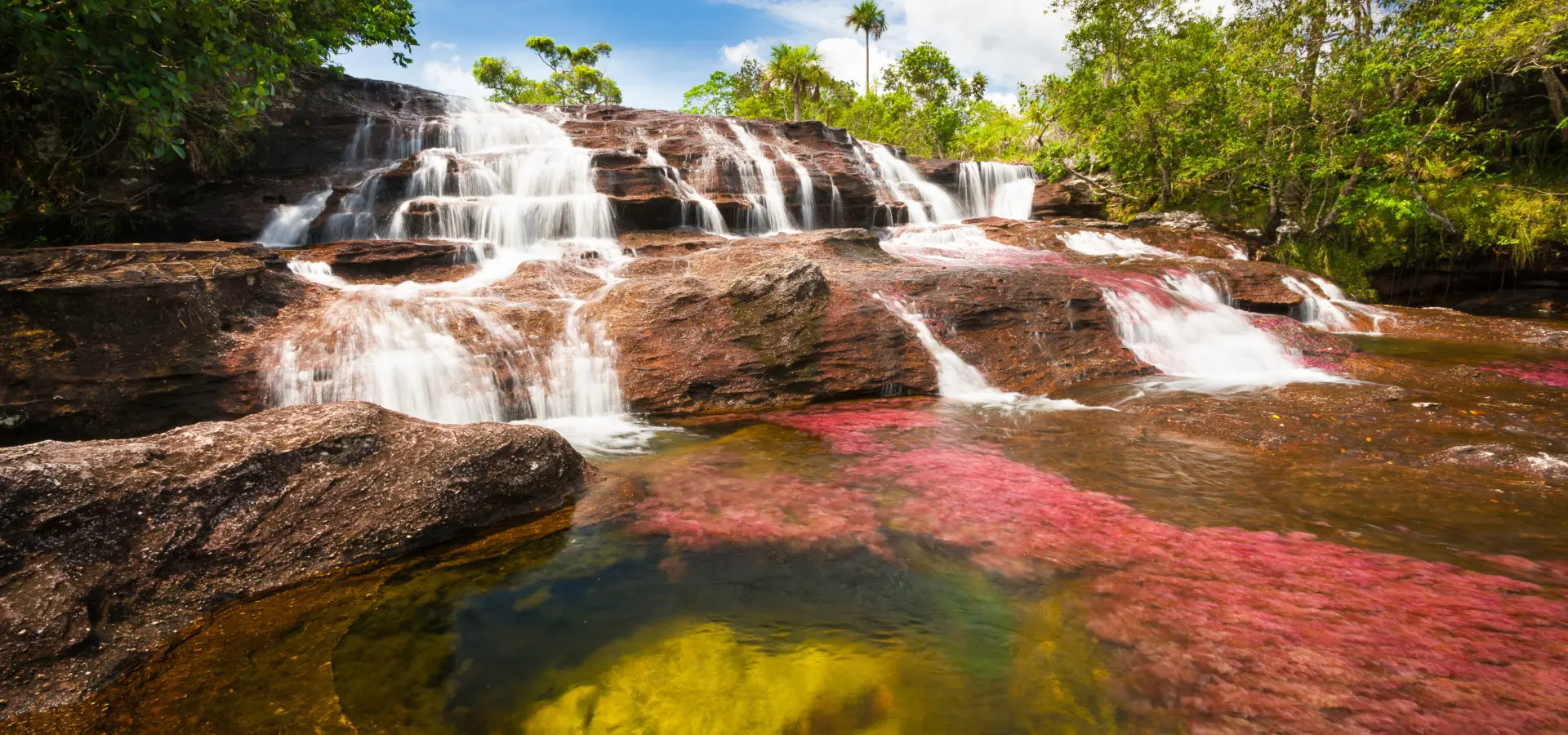 Cristales river colombia