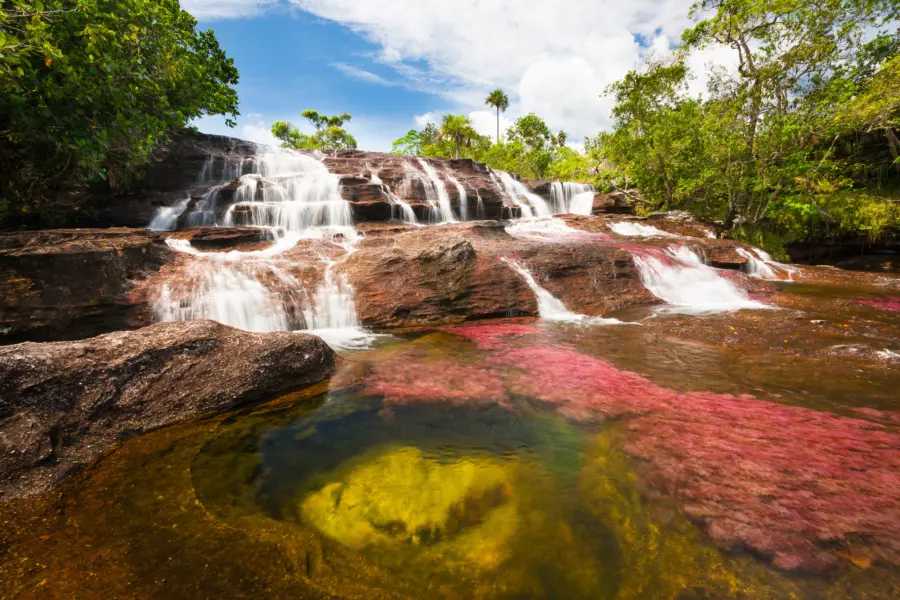 Cristales river colombia