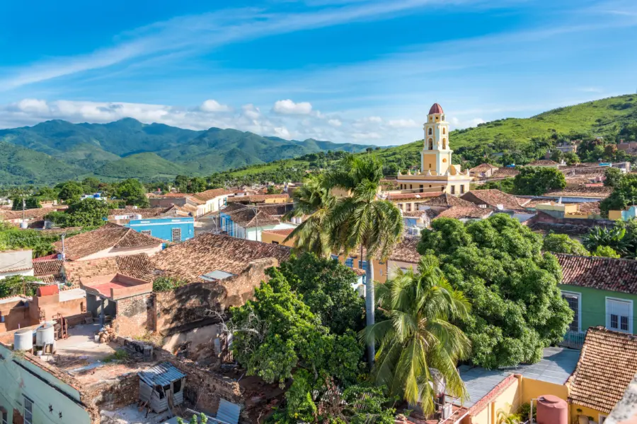 Uitzicht op trinidad
