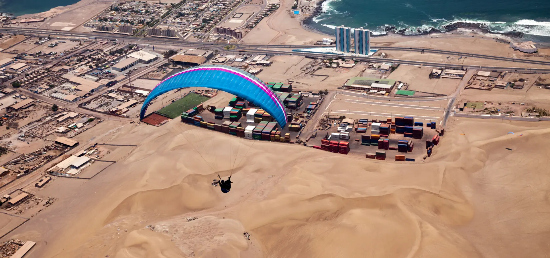 Paragliden in iquique