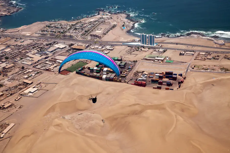Paragliden in iquique