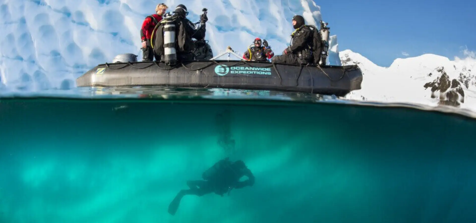 Poolduiken met oceanwide expeditions