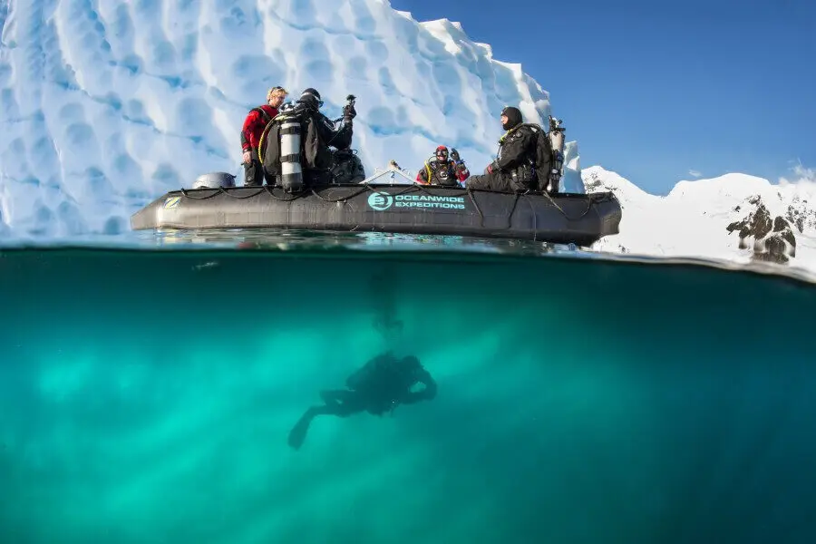 Poolduiken met oceanwide expeditions