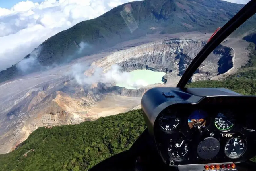 Vuelos recreativos helicoptero costa rica