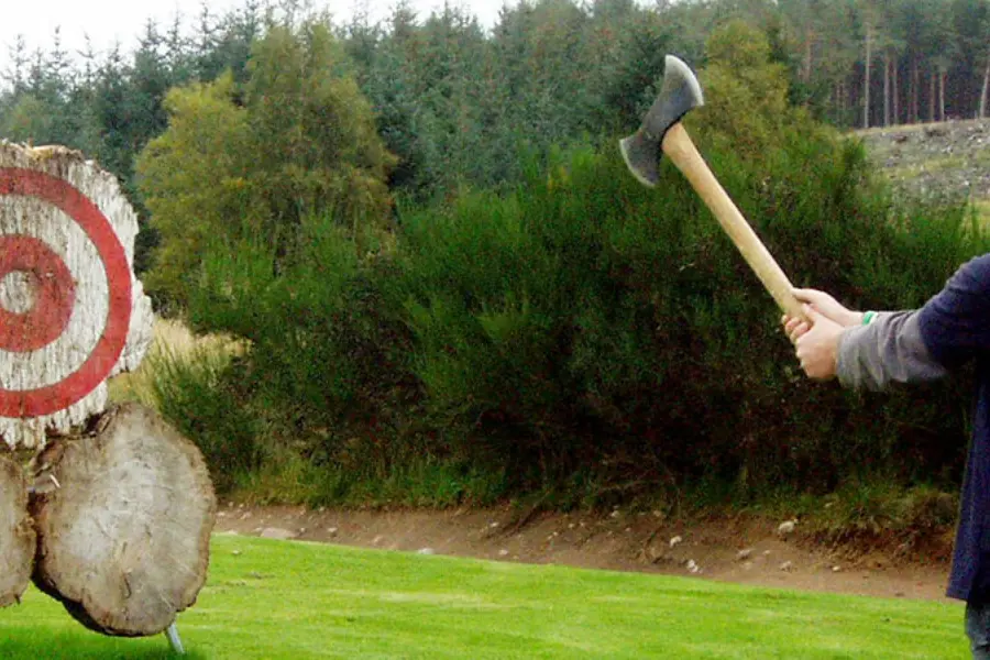 Axe throwing1