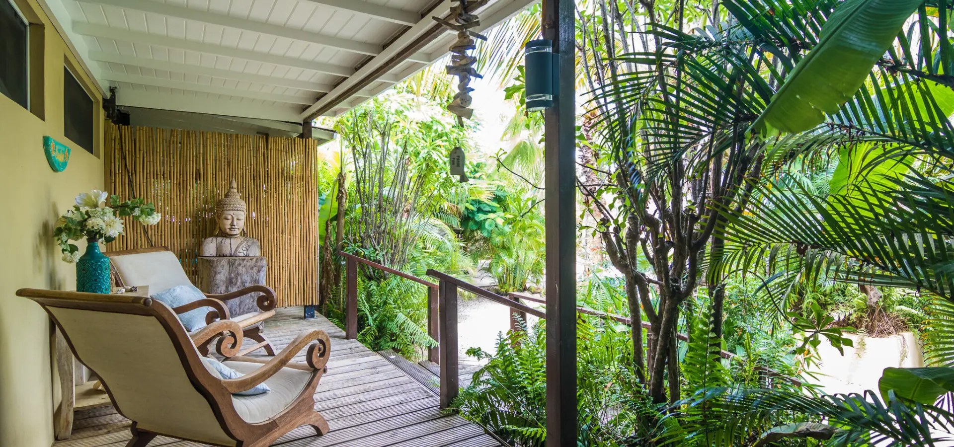 Bamboobali deluxe cottage outside