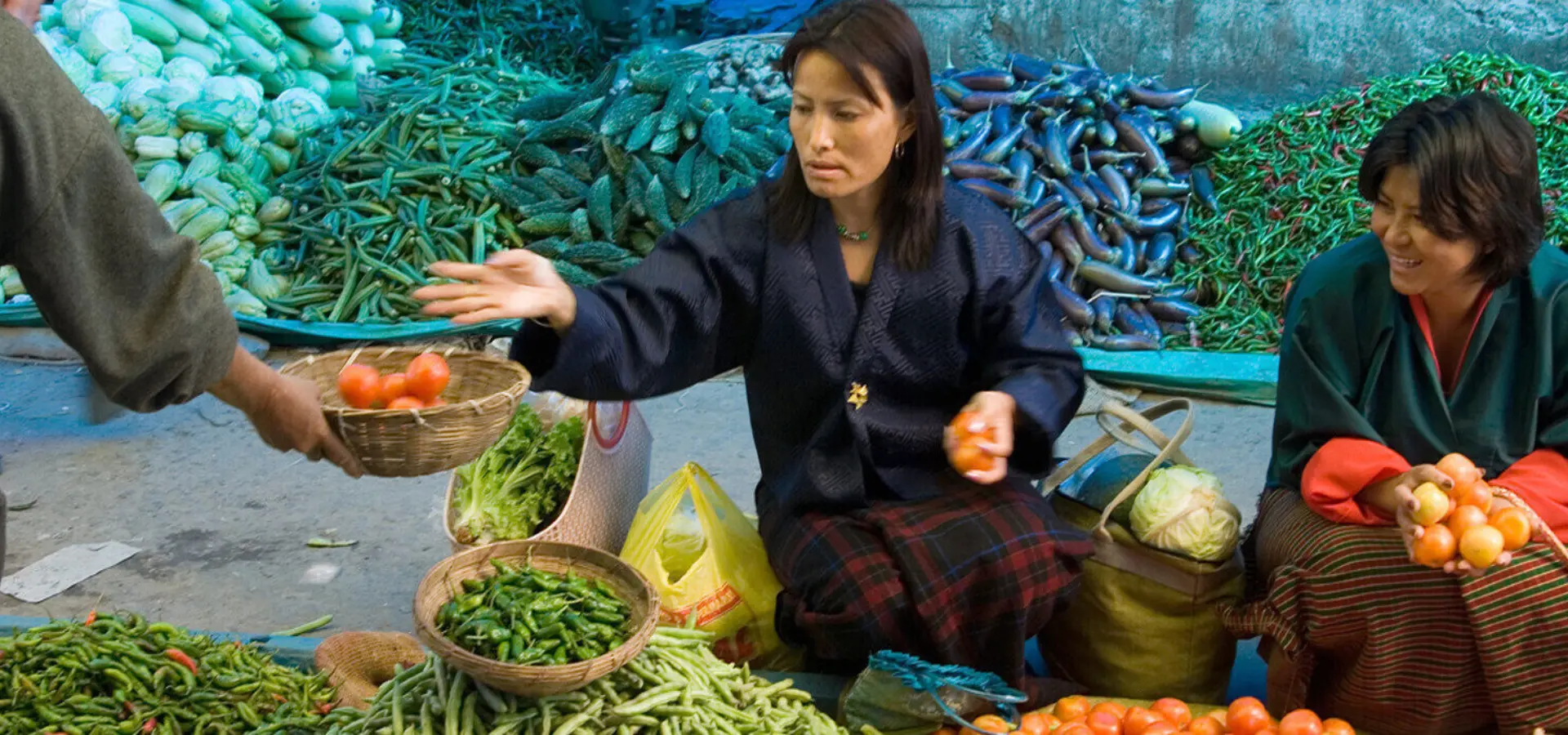 Farmers market bhutan1