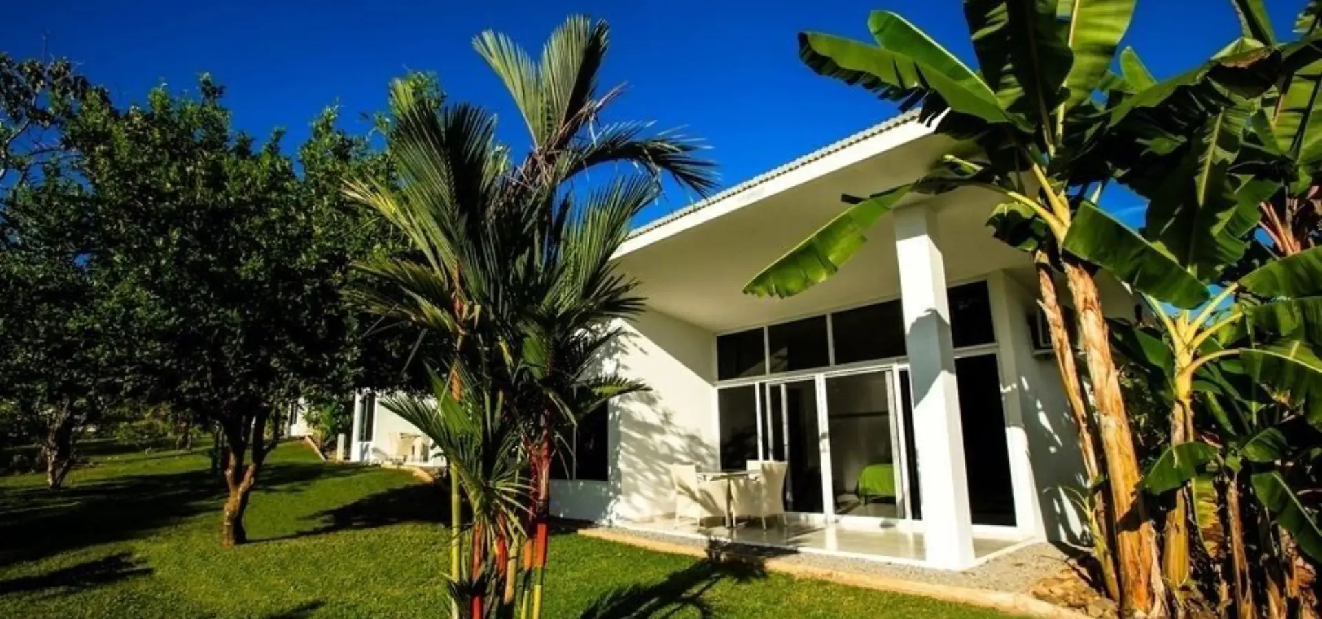 00 bungalow style guest rooms with ample terrace