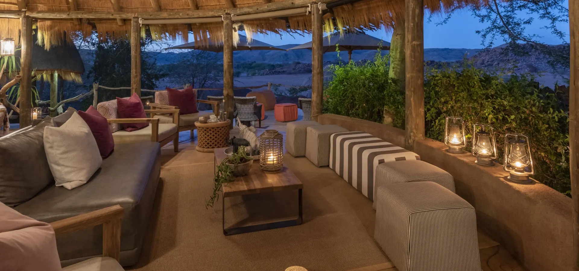 Camp kipwe main lounge to deck
