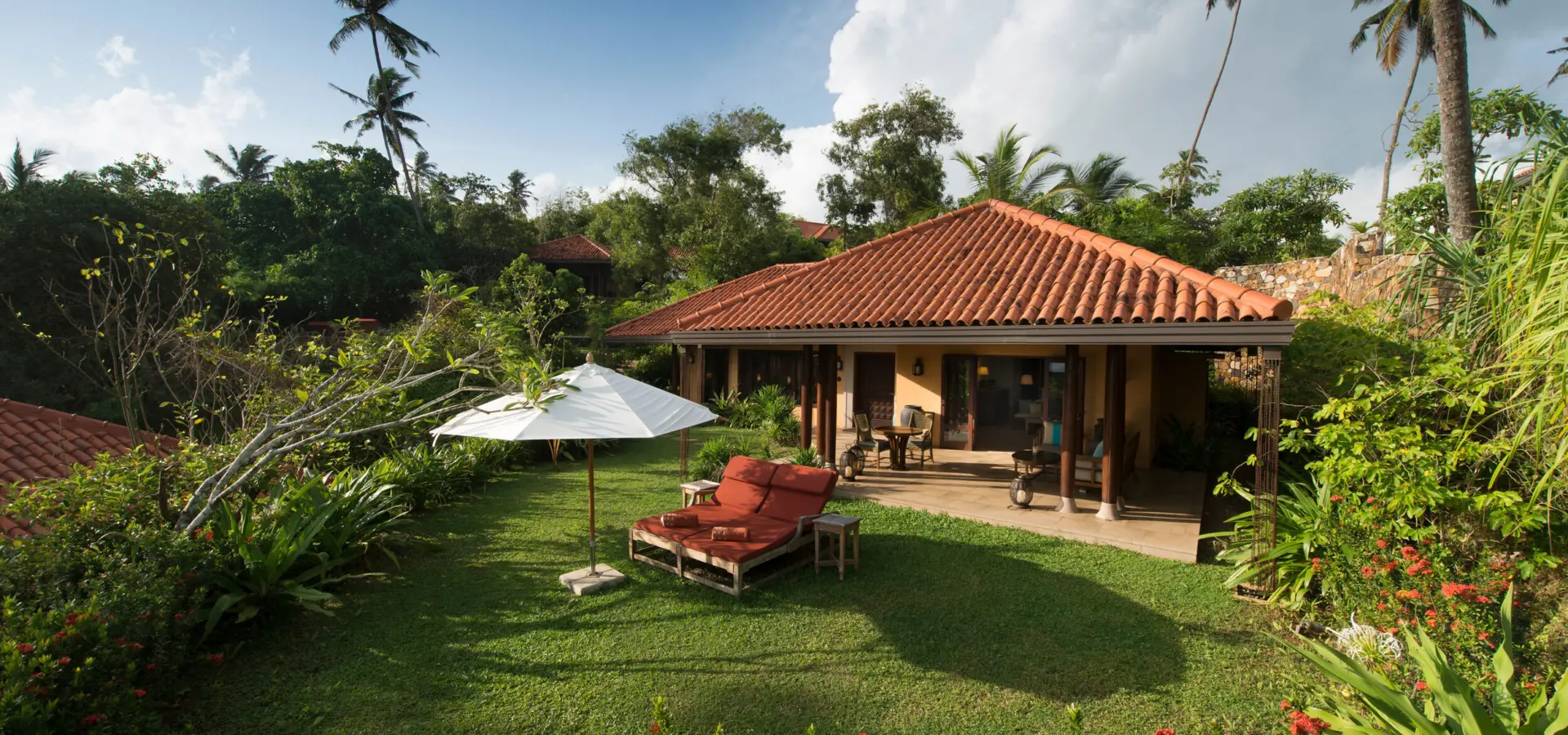 Cape weligama villa met tuin