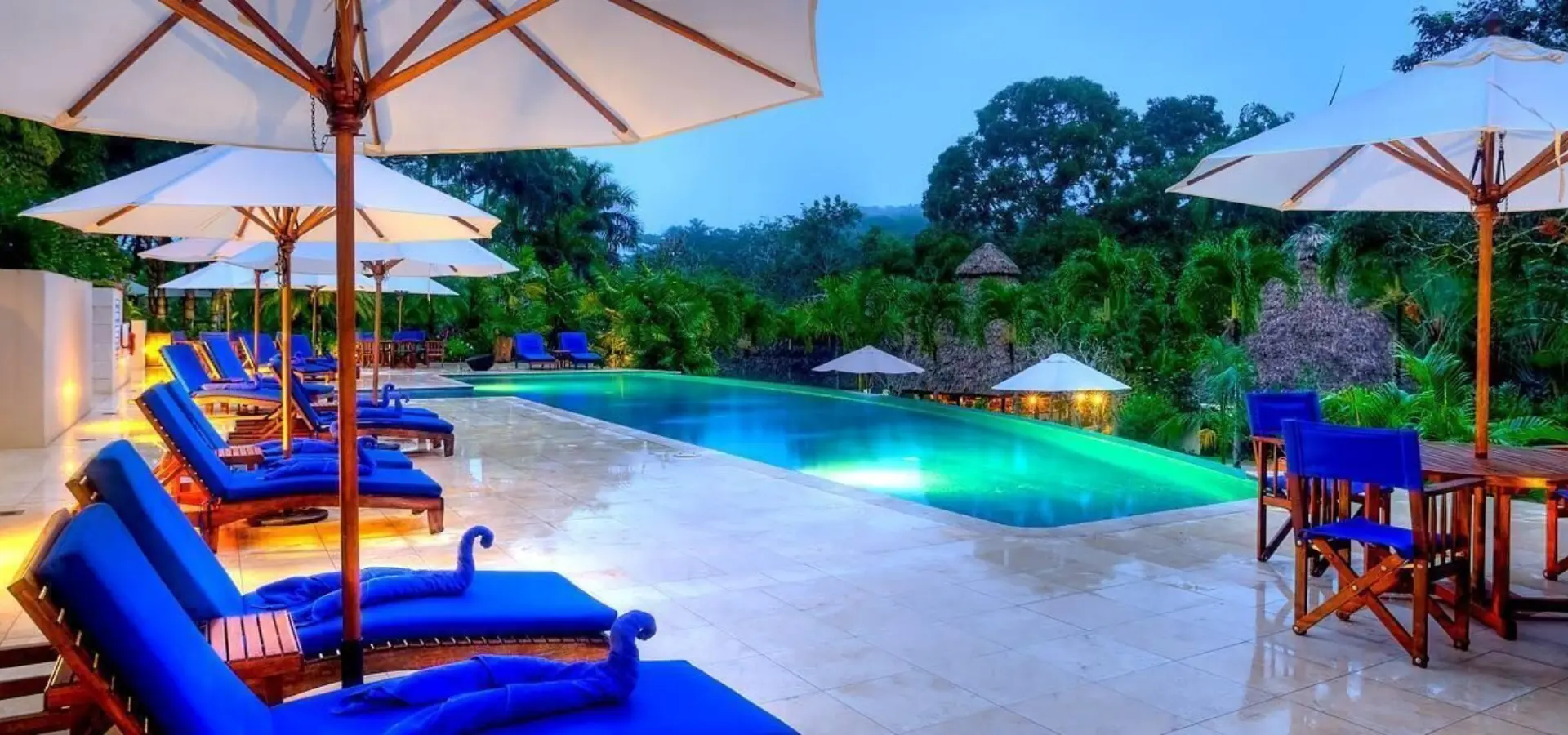 Belize luxury resort infinity swimming pool chaa creek home carousel