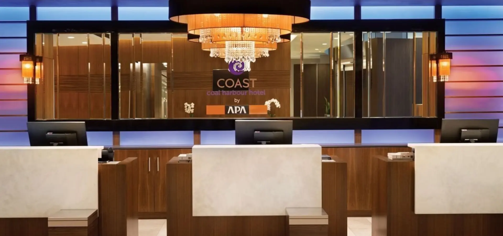 Coast coal harbour vancouver hotel lobby 1