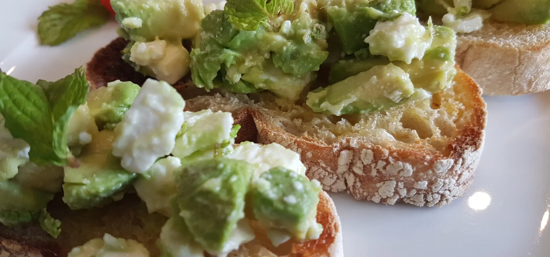 Copper beech wanaka breakfast avocado feta mint