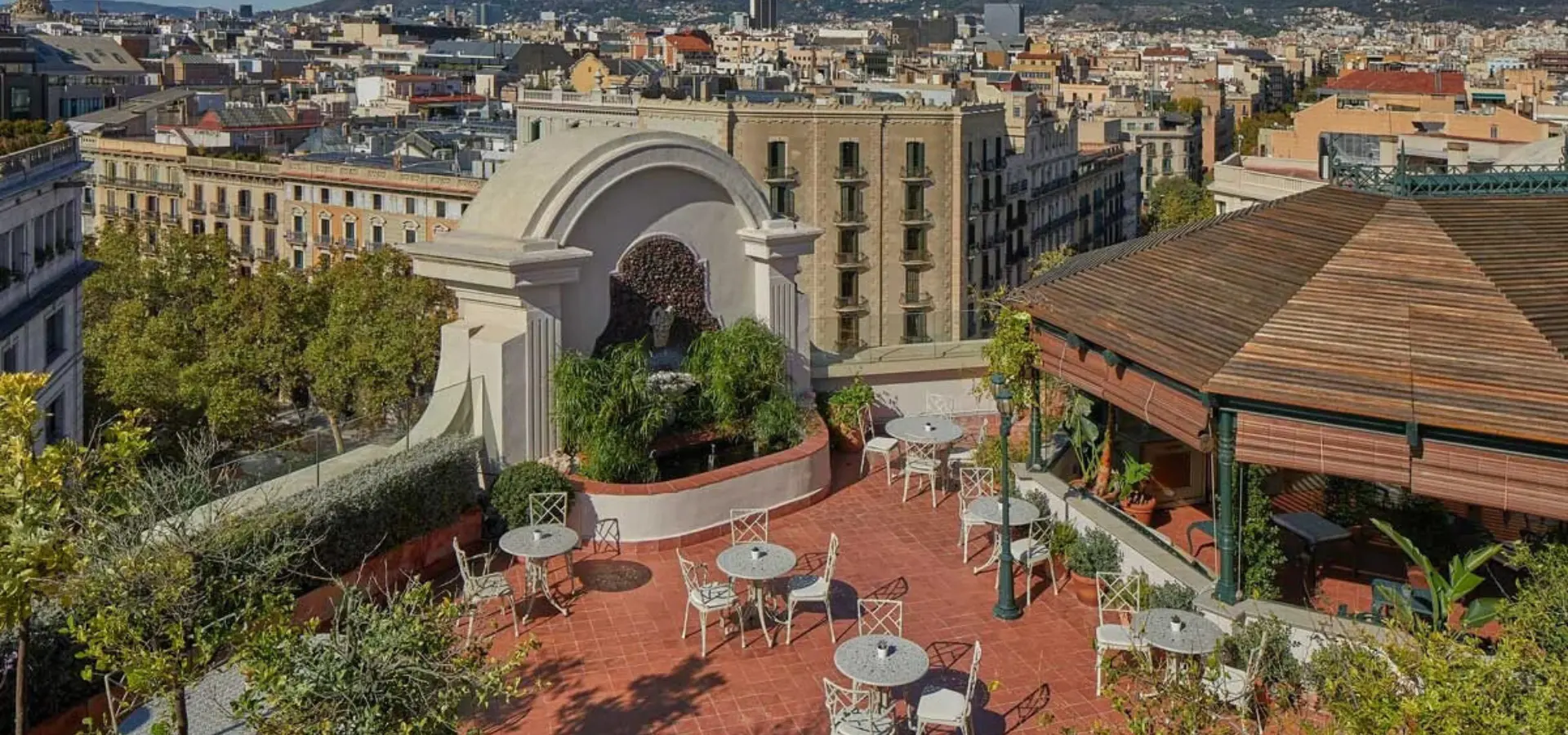 Vistas rooftop garden thigh