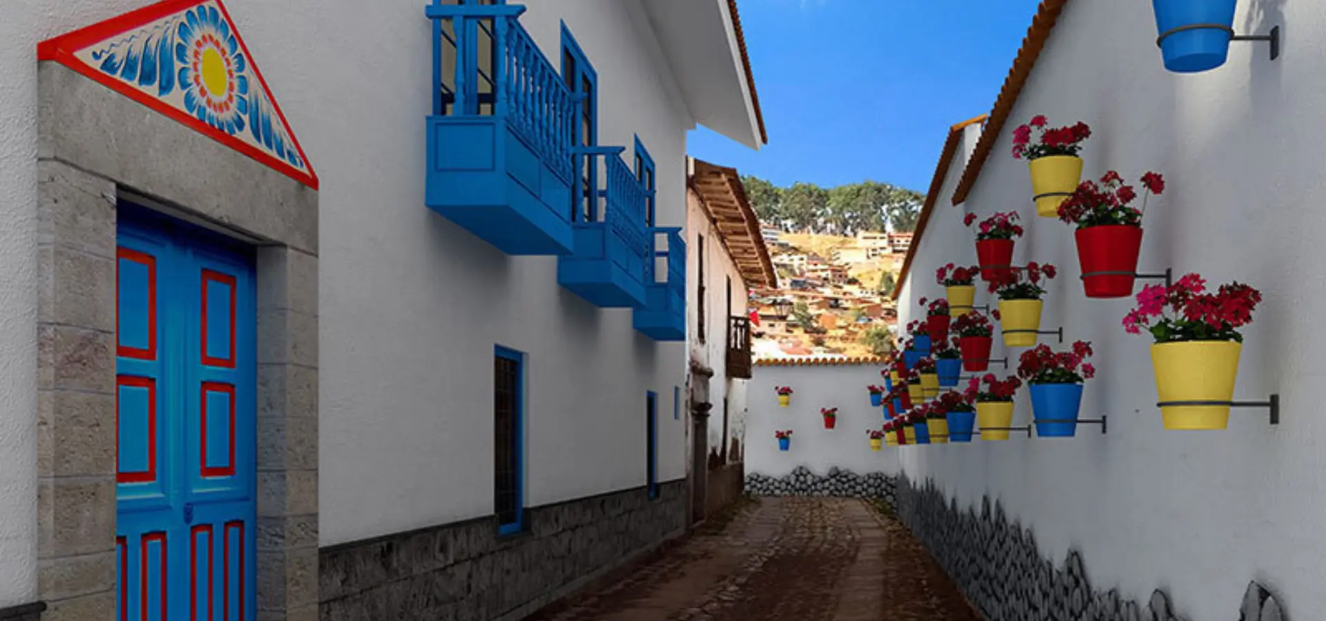 El retablo outside