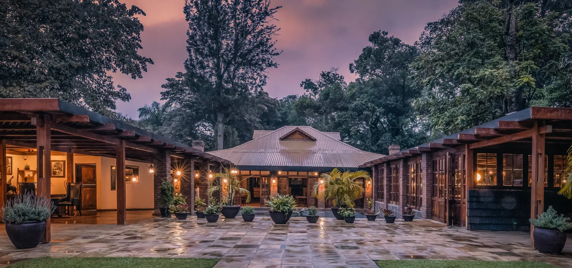 Arusha coffee lodge reception area copy