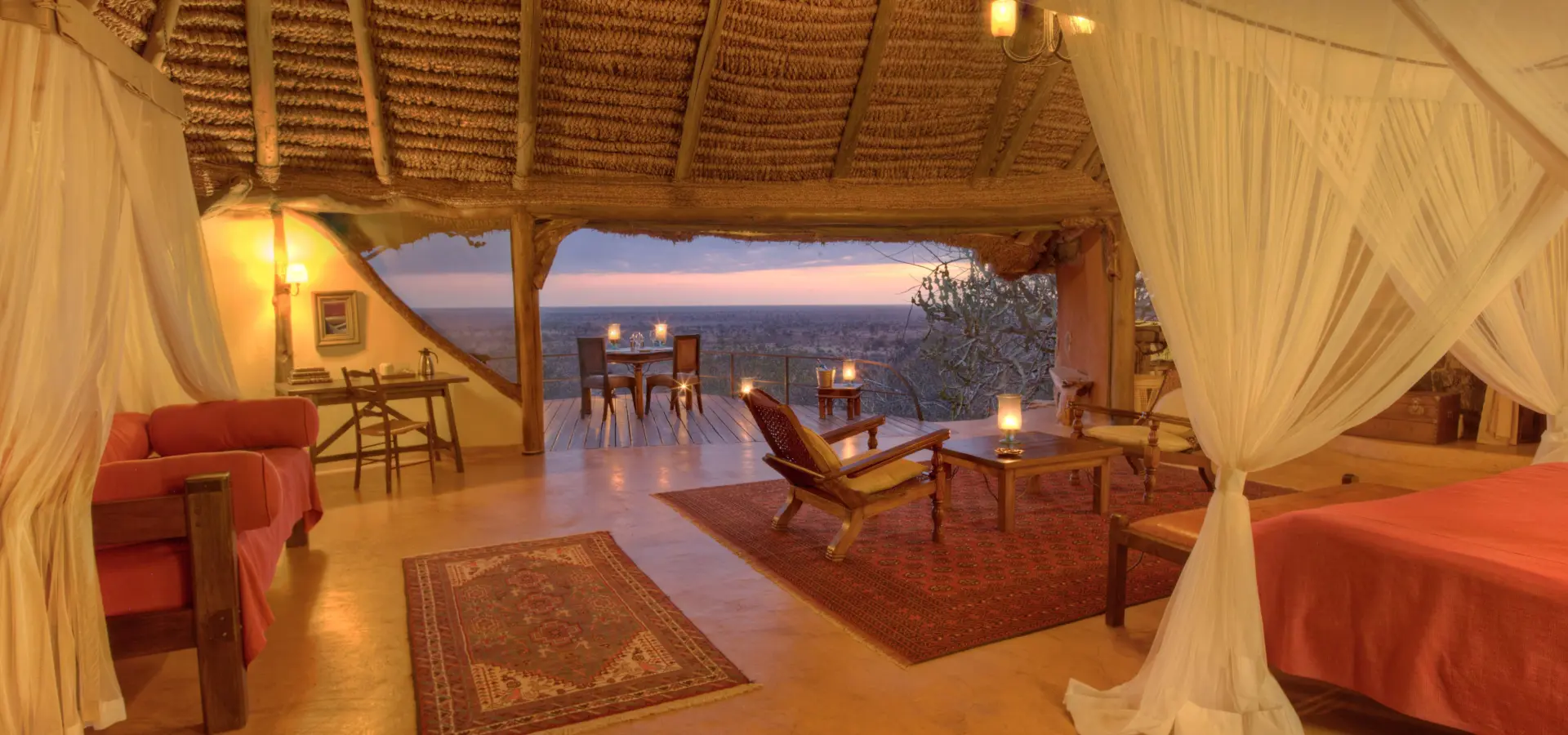 Elsas kopje accommodation honeymoon cottage 2 family cottage 1