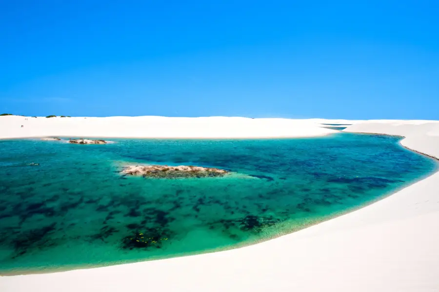 Lagoa azul lencois maranheses 1