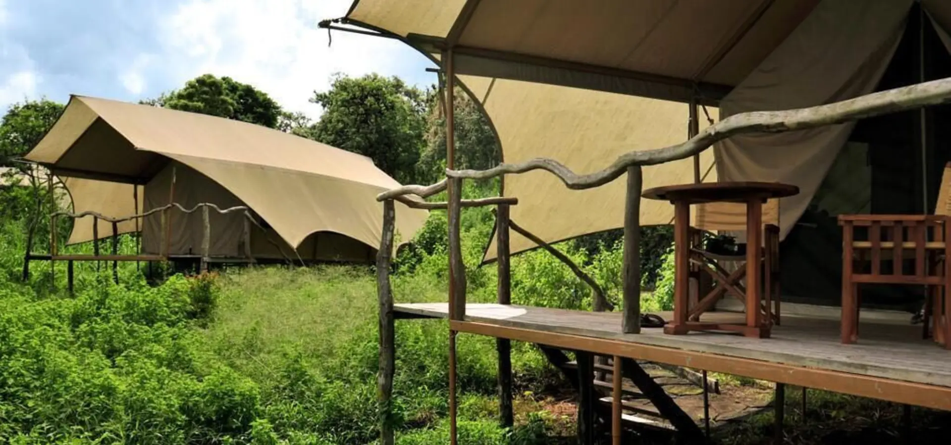 Two tents