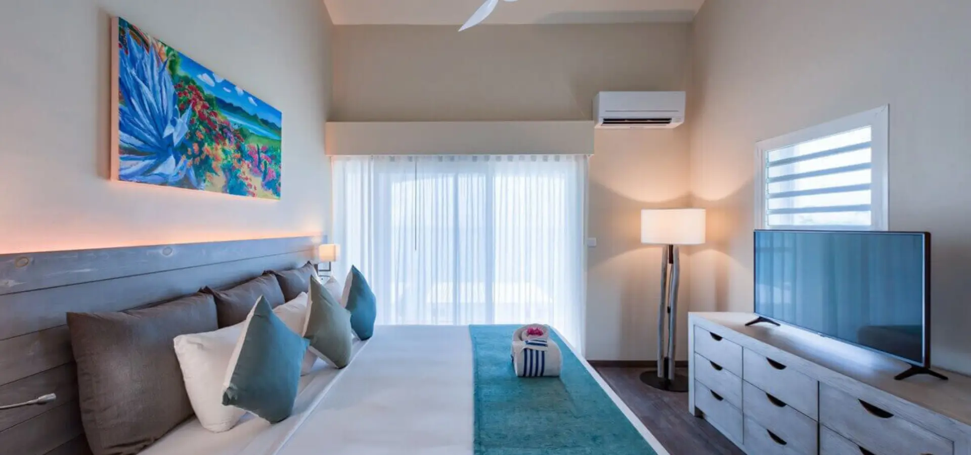 Grand case beach club slaapkamer