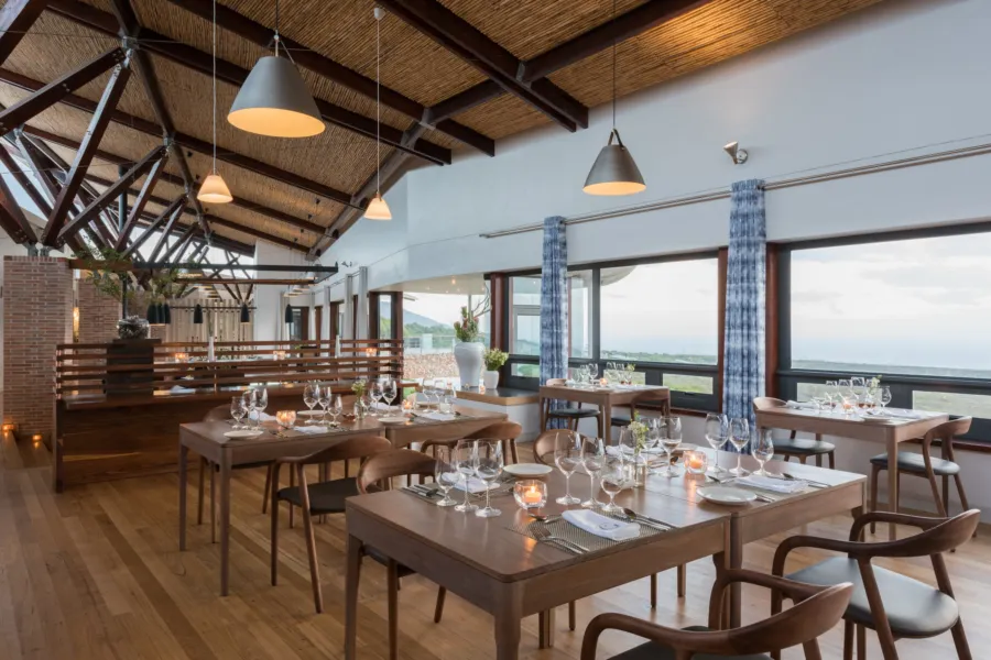 Grootbos forest lodge dining area 3