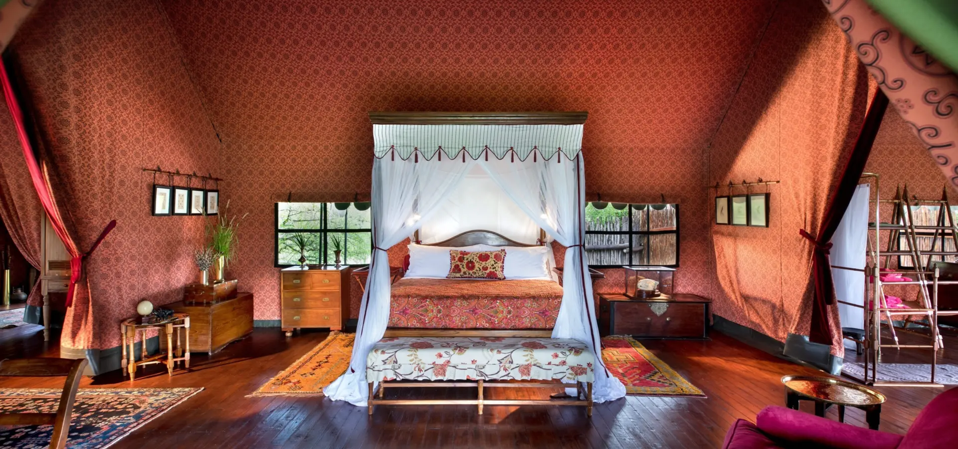 4jacks camp guest tent bedroom