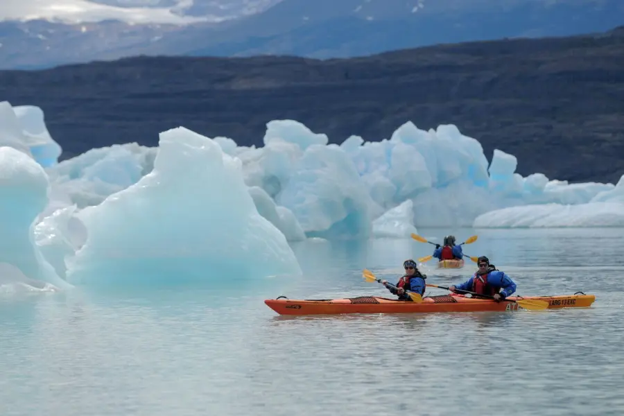 Kayak upsala gletjser