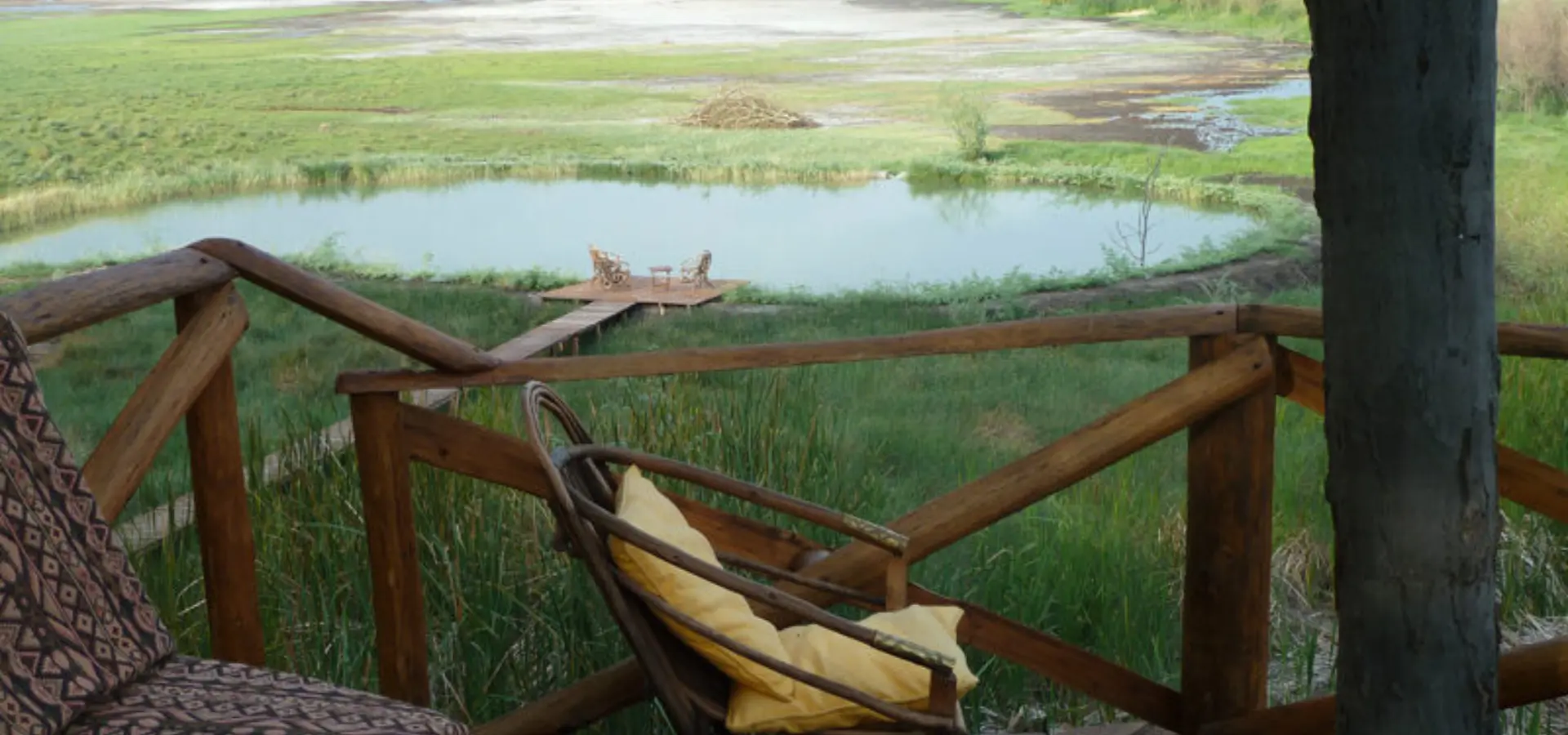 View from high platform