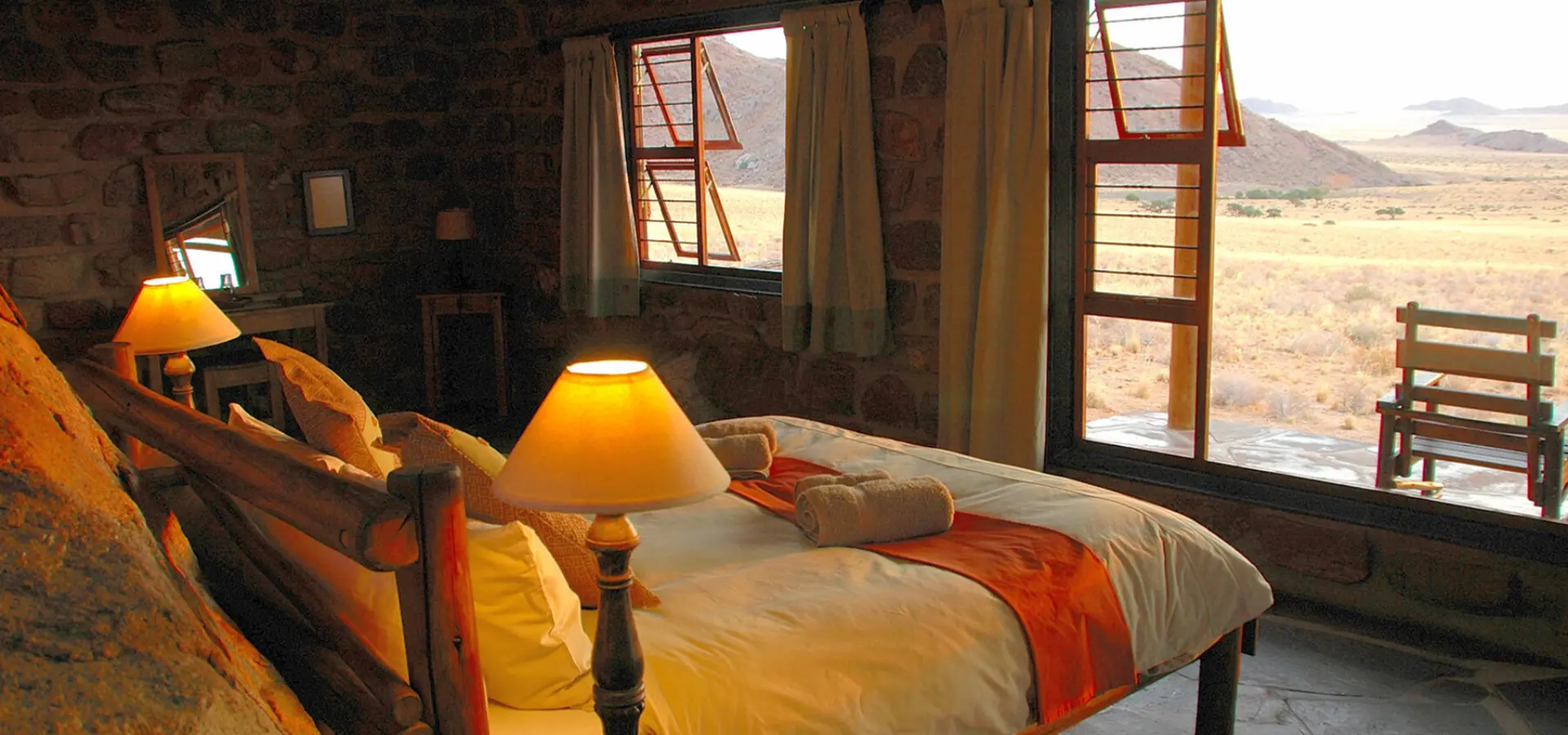 Interior with a view