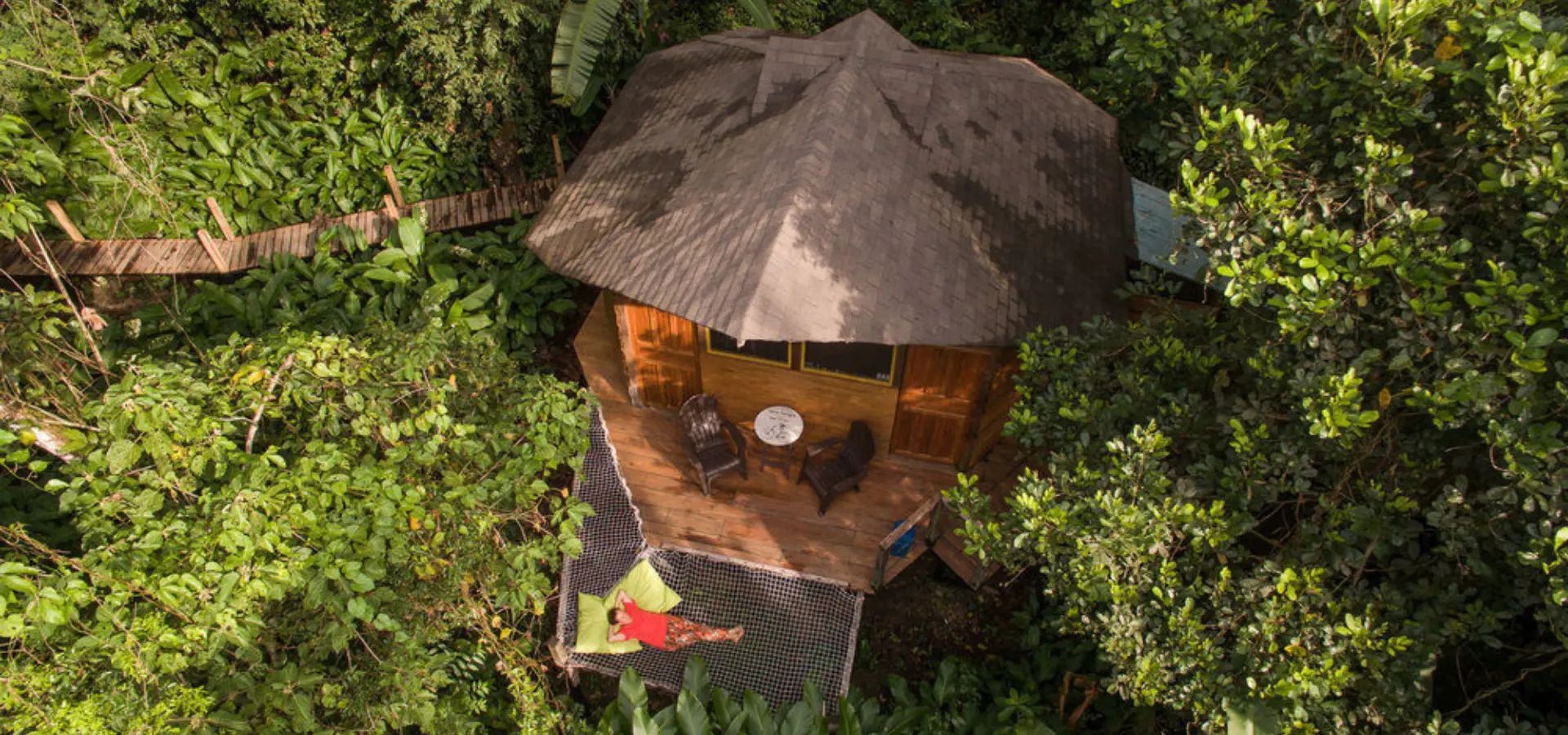 La manigua lodge van bovenaf1