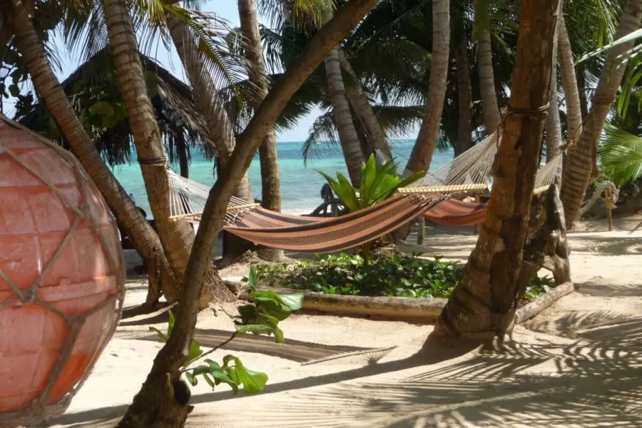 Little corn island nicaragua beach bungalow eco lodge resort hotel hammock1
