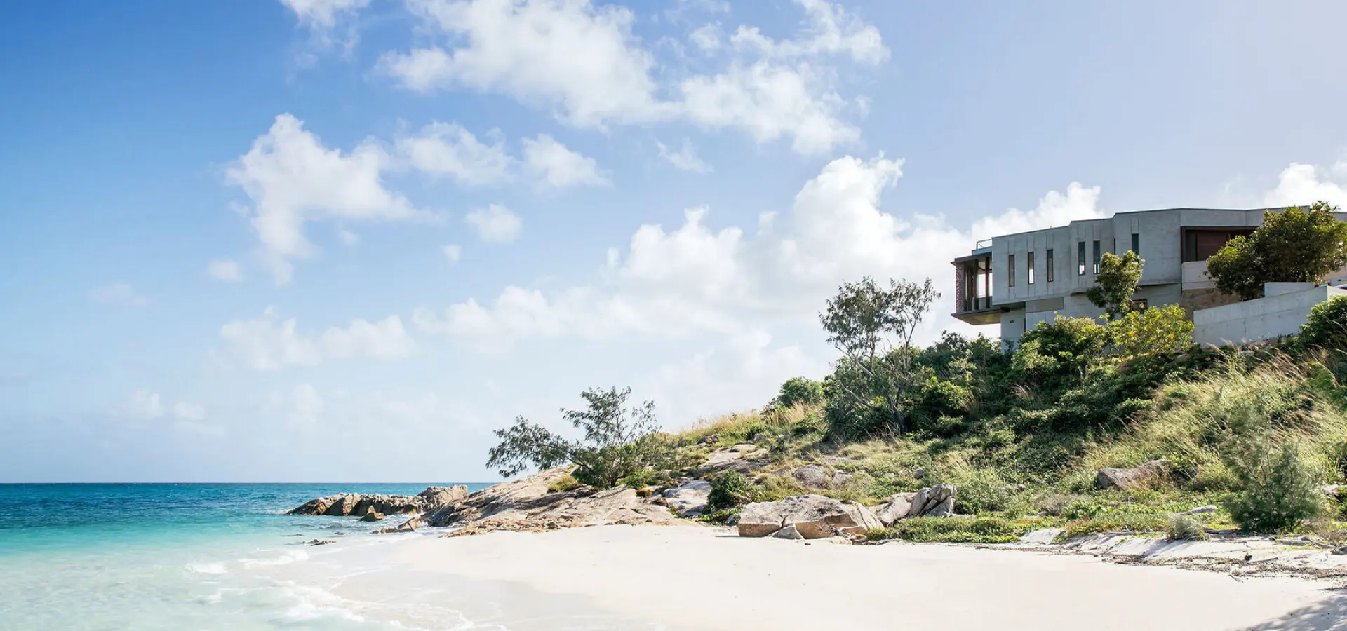 Lizard island luxury accommodation the house exterior location